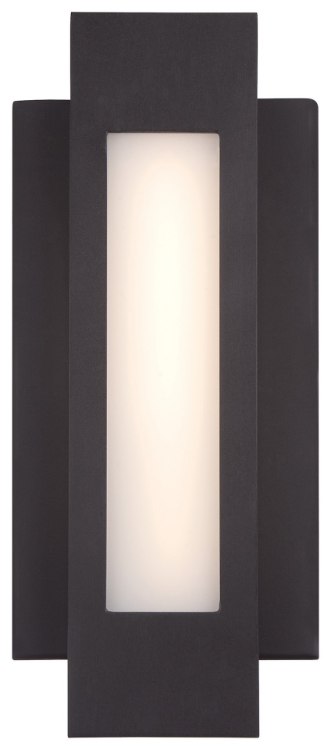 Foto para 13w WW Wall Sconce Pebble Bronze White Screen Printed