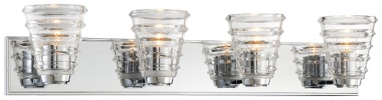 Picture of 100w SW 4 Light Bath Chrome Clear