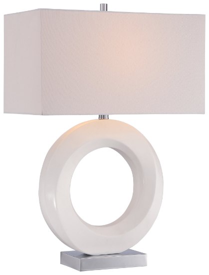 Picture of 113w SW 1 Light Table Lamp White