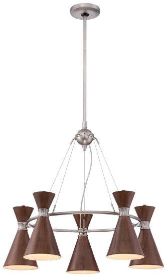 Picture of 10w SW 5 Light Chandelier Distressed Koa