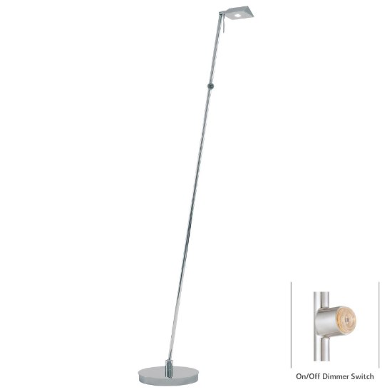 Picture of SW 1 Light Led Floor Lamp White