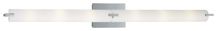 Foto para 60w SW 6 Light Bath Chrome Etched Opal
