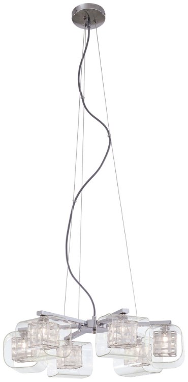 Picture of 40w SW 6 Light Chandelier Chrome