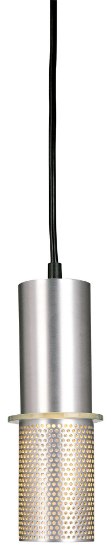 Picture of 50w SW 1 Light Mini Pendant Satin Aluminum