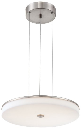 Picture of 40w WW Led Pendant Brushed Nickel White