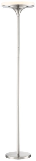 Picture of 46w WW Torchiere Brushed Nickel White