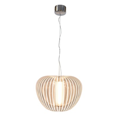 Mostrar detalles para 21w Dimensions SSL 80CRI LED Dry Location Chrome Dimmable Led Acrylic Pendant 12"Ø16" Imagen de 21w Dimensions SSL 80CRI LED Dry Location Chrome Dimmable Led Acrylic Pendant 12"Ø16"