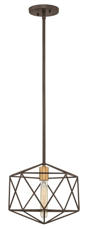 Picture of 100w Pendant Astrid MED Metallic Matte Bronze