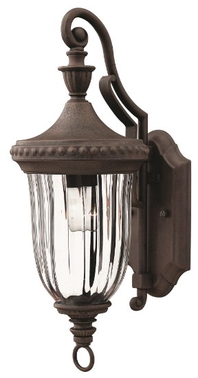 Picture of 60w Outdoor Oxford MED Clear Optic Midnight Bronze Small Wall Mount