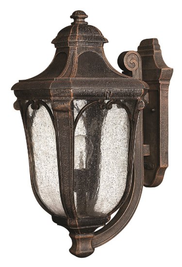 Picture of 75w Outdoor Trafalgar MED Clear Seedy Mocha Medium Wall Mount