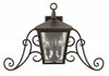 Picture of 15w Outdoor Trellis LED Clear Seedy Regency Bronze Small Wall Mount