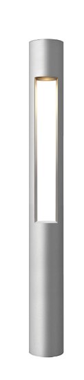 Foto para 50w Landscape Atlantis MR-16 Etched Glass Lens Titanium Landscape Bollard