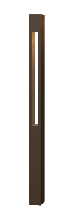 Picture of 5w Landscape Atlantis LED Etched Glass Lens Bronze Landscape Bollard