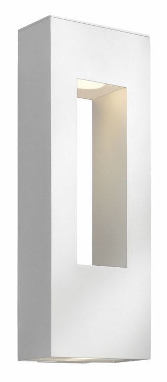Foto para 20w Outdoor Atlantis GU-10 Etched Glass Lens Satin White Landscape Path