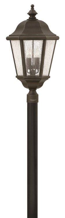 Picture of 40w Outdoor Edgewater CAND Clear Seedy Panels Oil Rubbed Bronze Extra Large Wall Mount