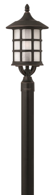 Foto para 15w Outdoor Freeport LED Etched Seedy Olde Penny Post Top/ Pier Mount