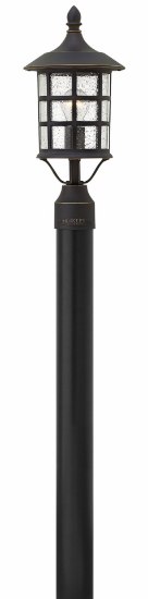 Picture of 100w Outdoor Freeport MED Clear Seedy Oil Rubbed Bronze Post Top/ Pier Mount