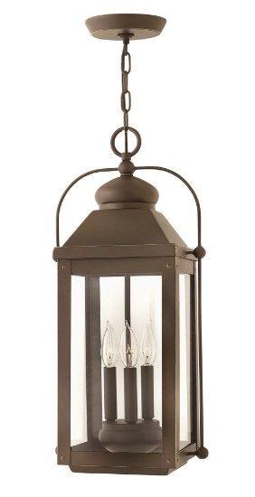 Picture of 60w Outdoor Anchorage CAND Clear Light Oiled Bronze Hanging