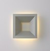 Picture of 24w Outdoor Plaza LED Etched Acrylic Lens Titanium Small Wall Mount