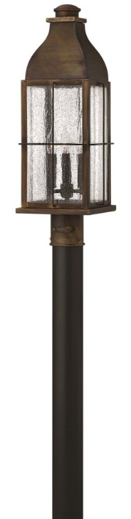 Foto para 60w Outdoor Bingham CAND Clear Seedy Sienna Post Top/ Pier Mount