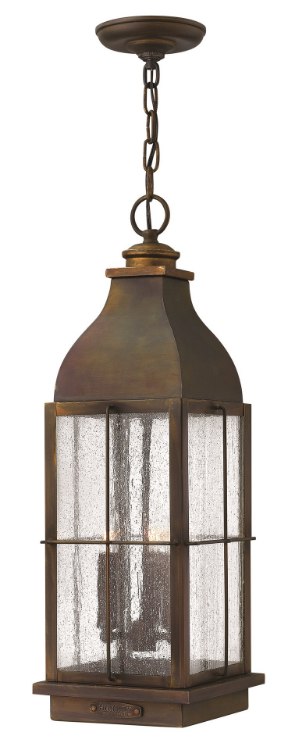 Picture of 60w Outdoor Bingham CAND Clear Seedy Sienna Hanging