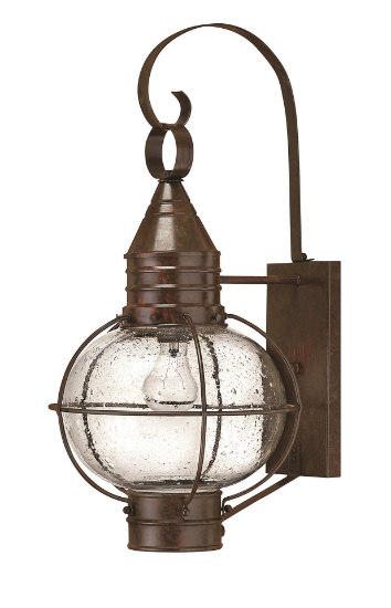 Foto para 100w Outdoor Cape Cod MED Clear Seedy Sienna Bronze Medium Wall Mount