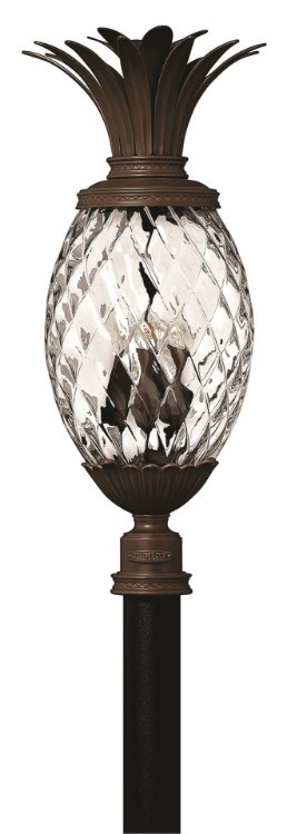 Foto para 40w Outdoor Plantation CAND Clear Optic Copper Bronze Extra Large Post Top