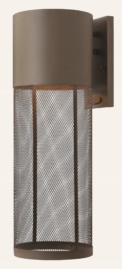 Picture of 15w Outdoor Aria LED Buckeye Bronze Large Wall Mount