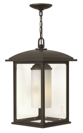 Foto para 15w Outdoor Stanton LED Clear Oil Rubbed Bronze Hanging