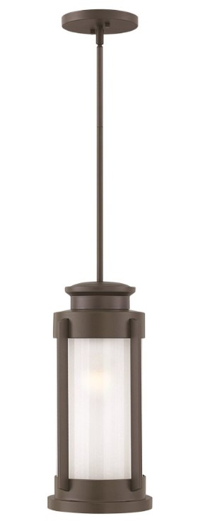 Picture of 100w Outdoor Briggs MED Etched Seedy Buckeye Bronze Hanging