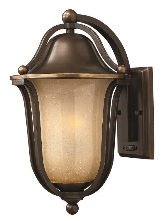 Picture of 40w Outdoor Bolla CAND Light Amber Seedy Olde Bronze Medium Wall Mount