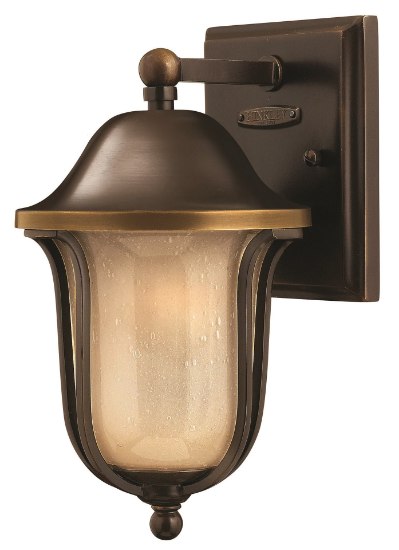 Picture of 60w Outdoor Bolla MED Light Amber Seedy Olde Bronze Mini Wall Mount