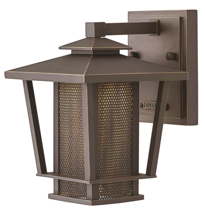 Picture of 13w Outdoor Theo LED Oil Rubbed Bronze Small Wall Mount