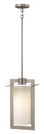 Foto para 100w Outdoor Colfax MED Etched Opal Polished Stainless Steel Hanging