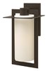 Foto para 100w Outdoor Colfax MED Etched Opal Bronze Large Wall Mount