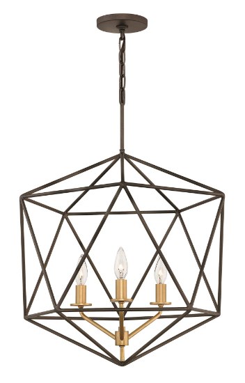 Picture of 60w Chandelier Astrid CAND Metallic Matte Bronze Single Tier Pendant