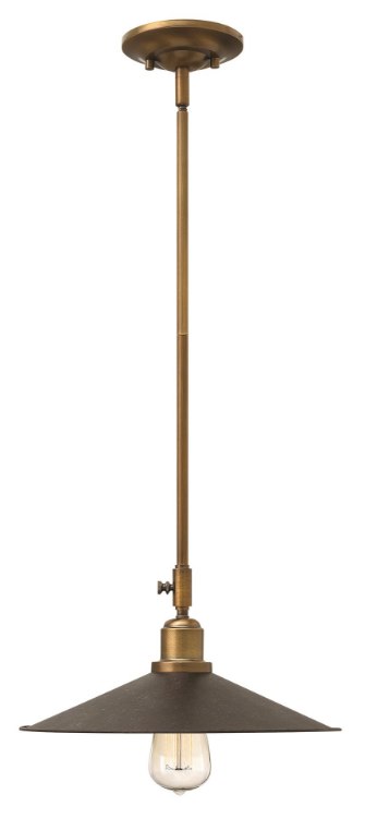 Foto para 100w Mini-Pendant Elliott MED Regency Bronze