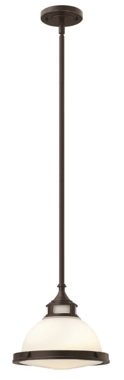 Foto para 100w Mini-Pendant Amelia MED Etched Opal Buckeye Bronze