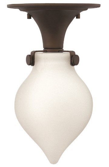 Picture of 100w Foyer Congress MED Etched Opal Oil Rubbed Bronze Flush Mount