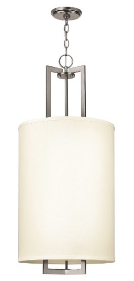 Picture of 60w Foyer Hampton MED Antique Nickel Inverted Pendant