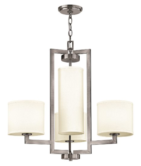 Picture of 100w Chandelier Hampton MED Antique Nickel Single Tier