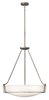 Picture of 100w Foyer Hathaway MED Etched Antique Nickel Stem Hung Foyer