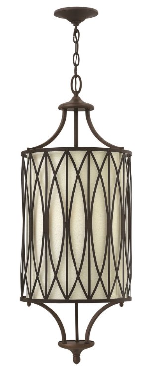 Picture of 60w Foyer Walden CAND Victorian Bronze Three Light Foyer