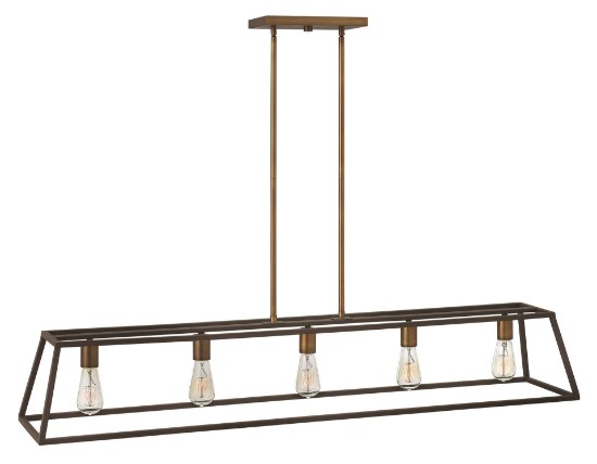 Picture of 100w Chandelier Fulton MED Bronze Linear Downlight