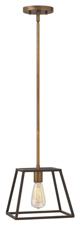 Foto para 100w Mini-Pendant Fulton MED Bronze Stem Hung Pendant