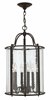 Picture of 60w Foyer Gentry CAND Clear Seedy Panels Olde Bronze Single Tier Foyer