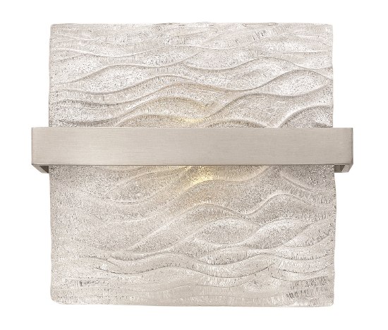 Foto para 60w Bath Chloe G-9 Piastra Brushed Nickel Bath Sconce