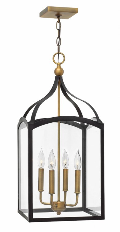 Picture of 60w Foyer Clarendon CAND Clear Bronze Single Tier Foyer