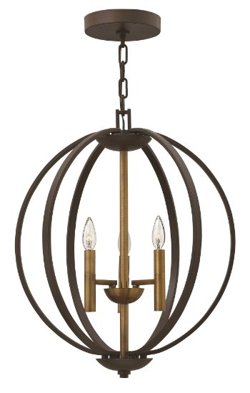 Picture of 60w Foyer Euclid CAND Spanish Bronze Single Tier