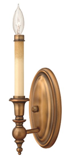 Picture of 60w Sconce Yorktown CAND Brushed Bronze